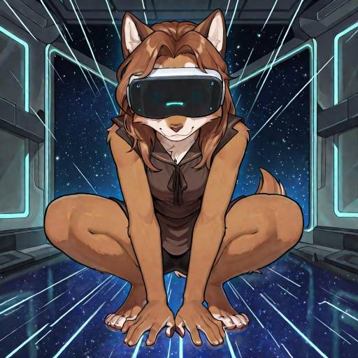 Bohemian Virtual Reality Foot Art