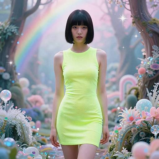 Ethereal Fantasy in a Candy Wonderland