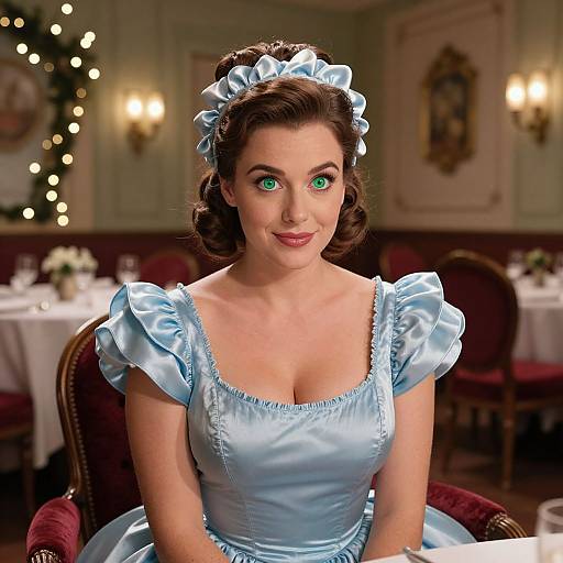 Cinematic Cinderella in Vintage Setting