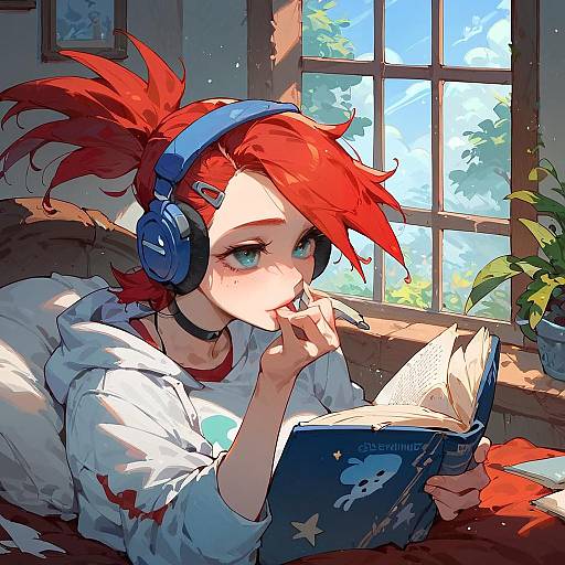 Chill Night Study with Frankie