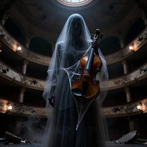 Haunting Wraith in Opera House