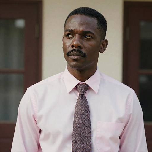 Candid Portrait of a Stylish Man