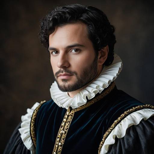 16th Century Nobleman in Lord Burleigh Outfit