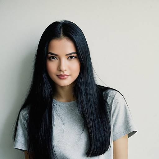 Elegant Teenage Girl Portrait