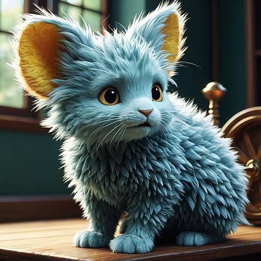 Cute Fluffy Fantasy Creature