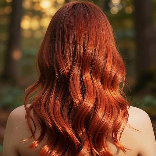 Ombre Hair in Enchanting Forest