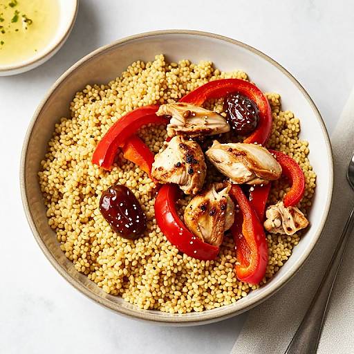 Bulgur Wheat Bowl with Chicken