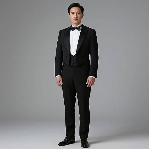 Orchestra Conductor in Tuxedo