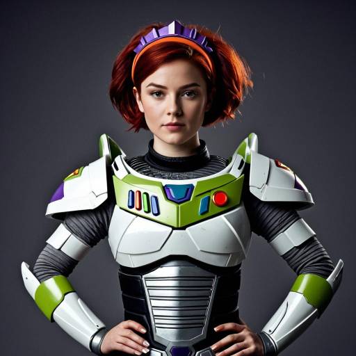 Realistic Ladies Buzz Lightyear Portrait