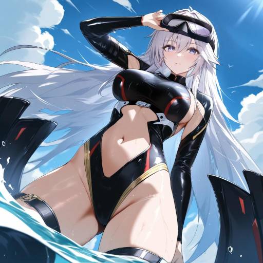 Diving Adventure with SWF Character