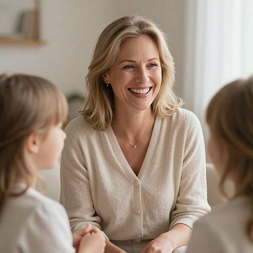 Radiant Joy and Warm Connection