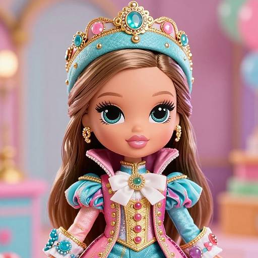 Victorian Prince with Candy-Colored Accents