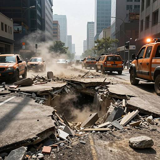 Urban Earthquake Disaster Scene