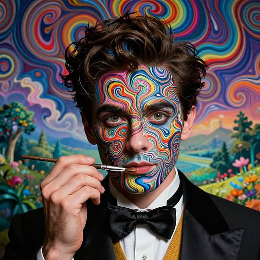 Illusionist Crafting Optical Illusions