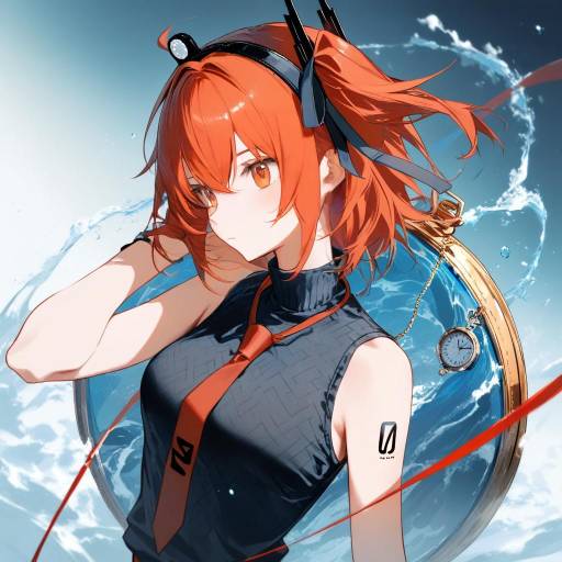 Charming Adachi Rei with Ocean Waves