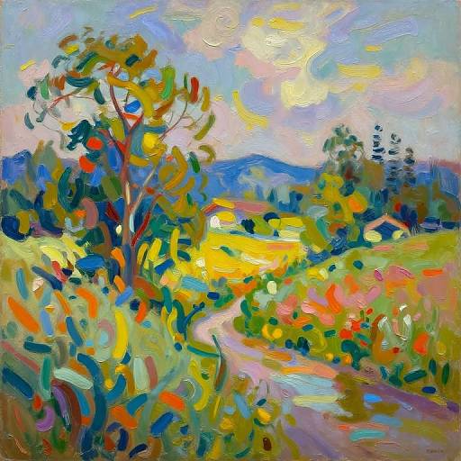 Serene Landscape to Vibrant Impressionism