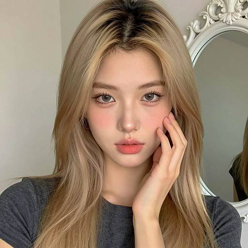 Elegant Portrait of a Young Woman