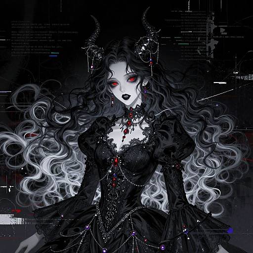 Gothic Victorian Fantasy Woman