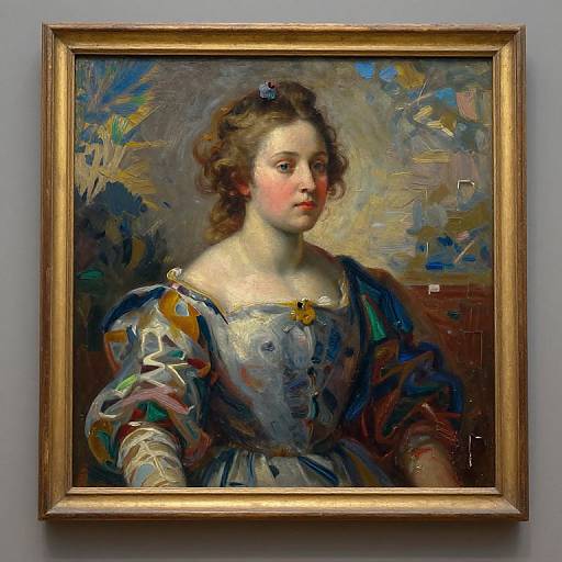 AI Inpainting Restores Historic Painting