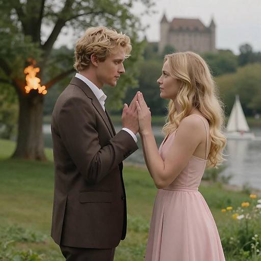 Intimate Romance in a Lush Setting