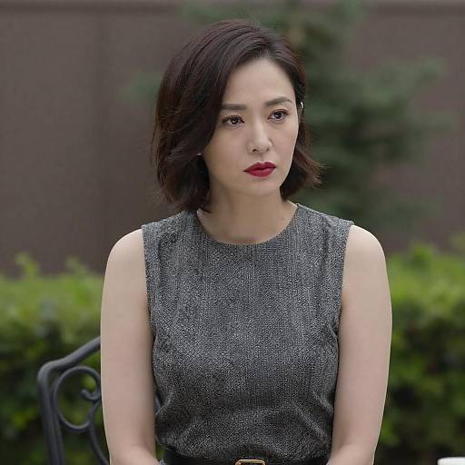 Elegant Portrait of a Woman in Nature