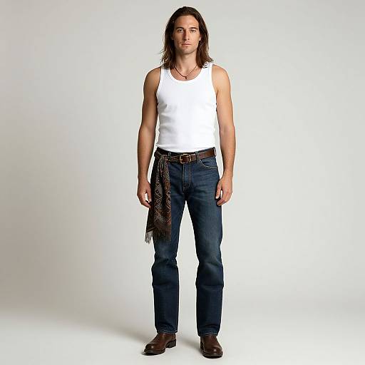 Stylish Man in Casual Outfit