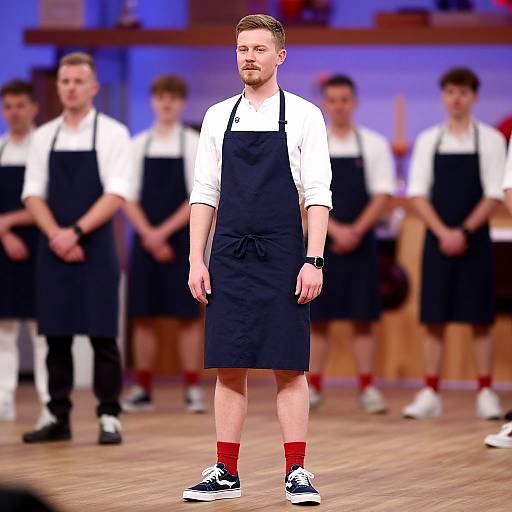 Realistic Male Baker in Apron