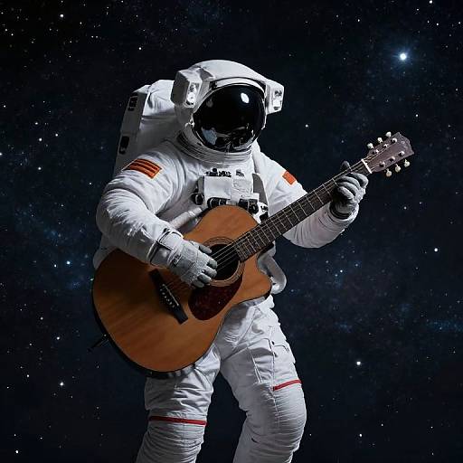 Cosmic Astronaut Guitar Symphony