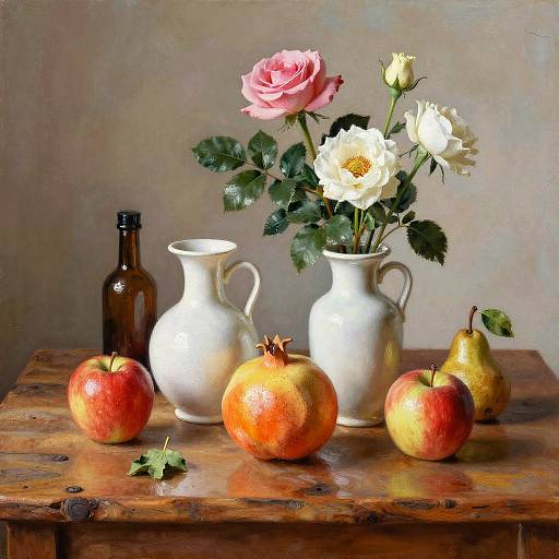 Impressionist Rustic Kitchen Still-Life