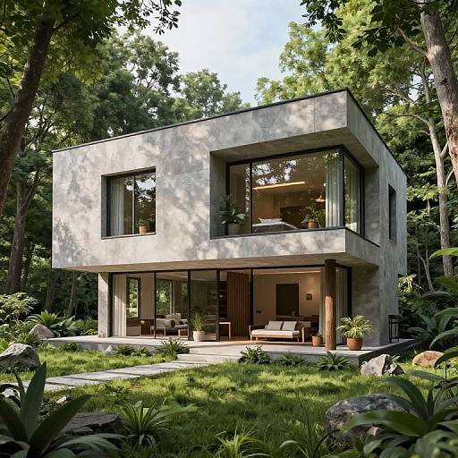 Squash and Stretch Forest House Design