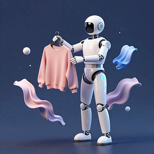 Futuristic AI Clothing Remover Concept