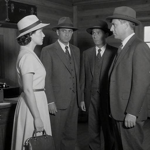 Vintage Gathering Near a Rustic Cabin