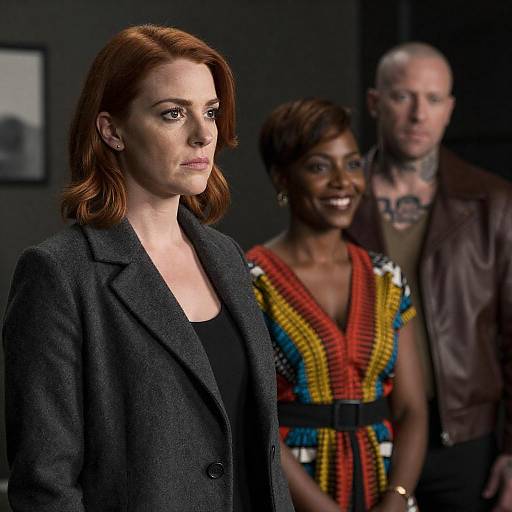 Candid Portraits in a Dimly Lit Room