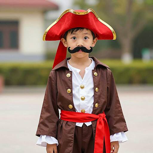 Playful Pirate Costume for Kids