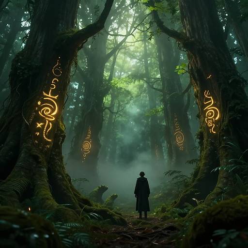 Baro's Enchanted Misty Forest Journey