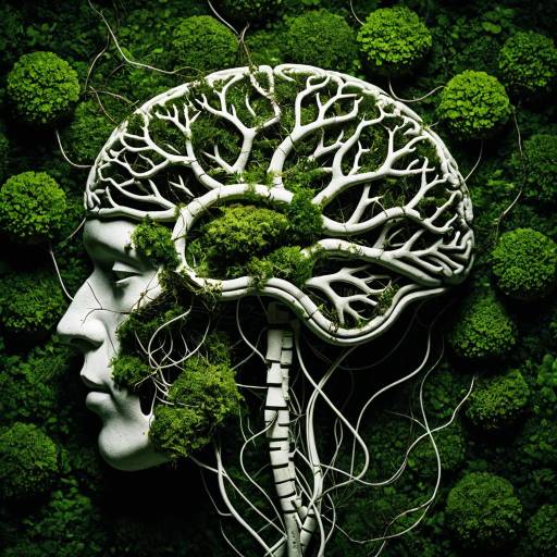 Eco-Friendly Human Brain Network Concept Eco-Friendly Human Brain Network Concept