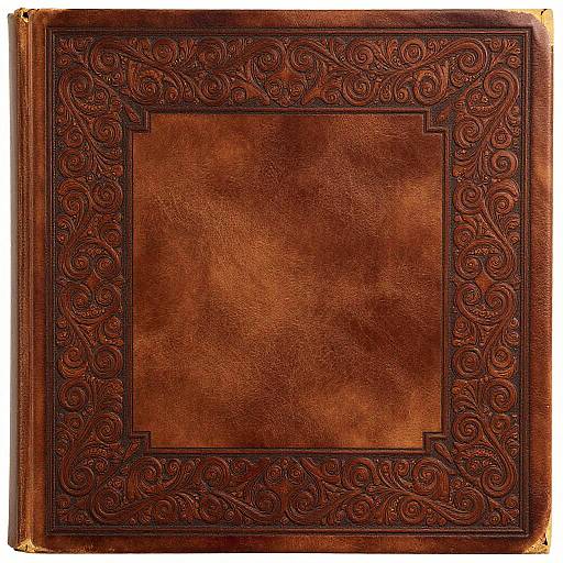 Antique Arabesque Book Cover Design