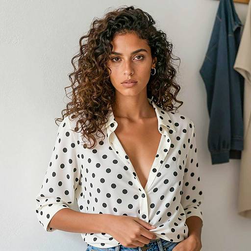 Bold Portrait of a Confident Woman