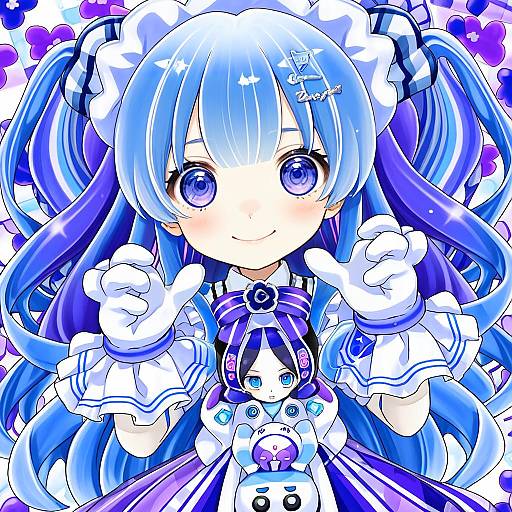 Illustration of Hacka doll 3, hacka doll in the style of Hizuki yayoi