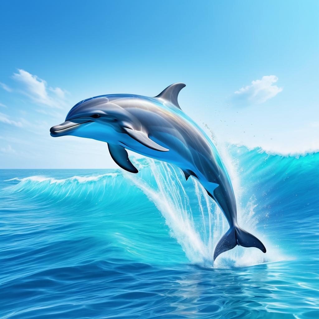 Vibrant Dolphin Jumping in Ultra HD