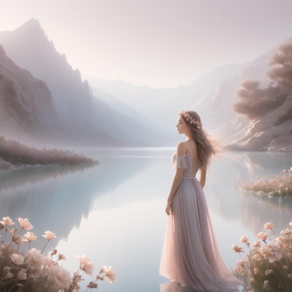 Dreamy Fantasy Art Series in Soft Colors