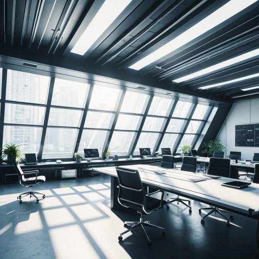 Futuristic Global Kickoff Workspace Design