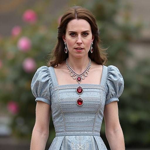 Queen Elizabeth Fancy Dress Portrait