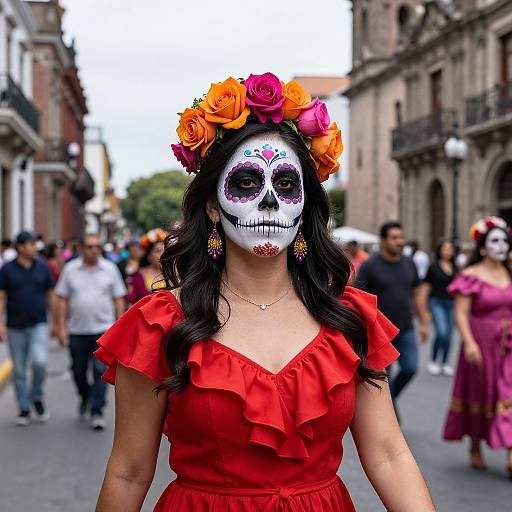 Vibrant Day of the Dead Celebration