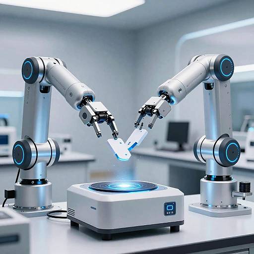 Hyper-Realistic Sci-Fi Automated Dispenser