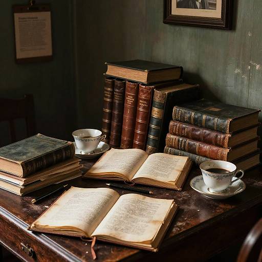 Early 20th Century Irish Novelist's Room