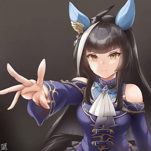 Illustration of Calstone light o (umamusume), umamusume in the style of Akatsuki akane