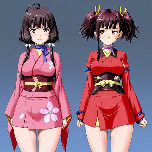 Illustration of Mumei (kabaneri), koutetsujou no kabaneri in the style of T2r