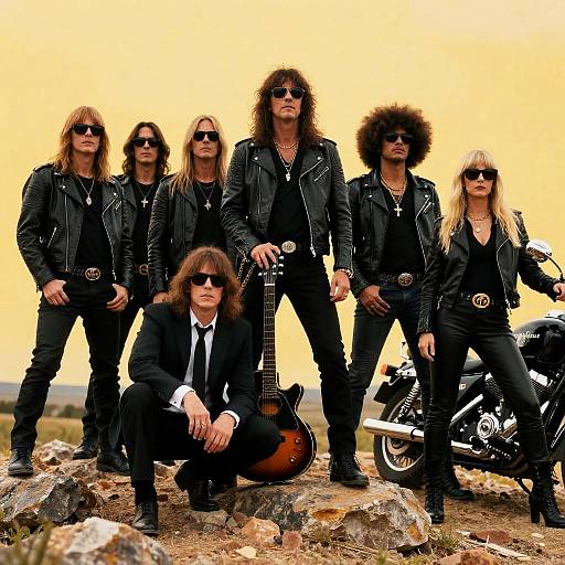 Rock Legends on a Dramatic Hilltop