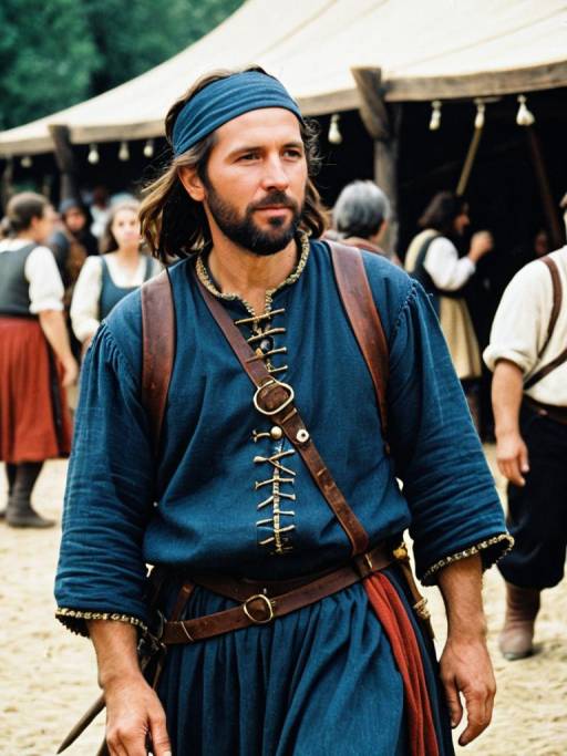 Candid Capture of Medieval Peasant Life